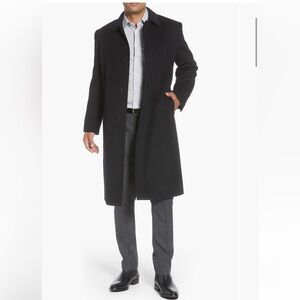 Hart Schaffner Marx Wool & Cashmere Overcoat
